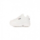 SCARPA BASSA DISRUPTOR INFANTS WHITE