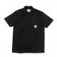 CAMICIA MANICA CORTA MASTER SHIRT BLACK