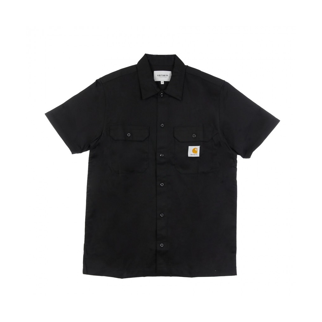 CAMICIA MANICA CORTA MASTER SHIRT BLACK