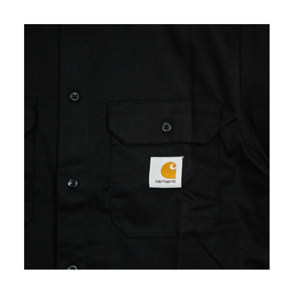 CAMICIA MANICA CORTA MASTER SHIRT BLACK