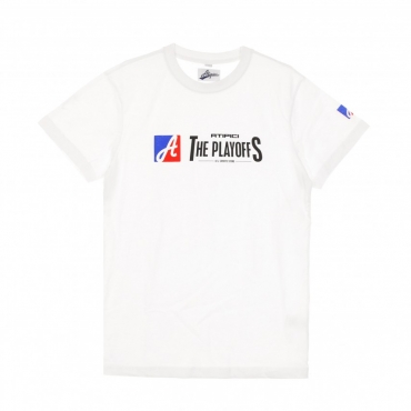 MAGLIETTA THE PLAYOFFS LOGO TEE WHITE