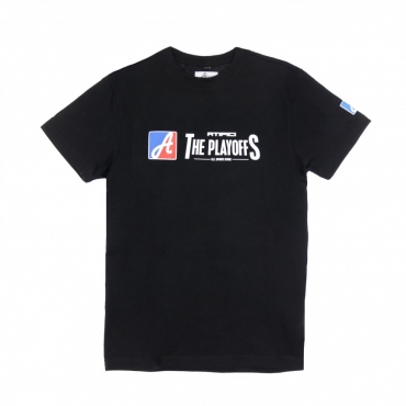 MAGLIETTA THE PLAYOFFS LOGO TEE BLACK