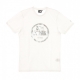 MAGLIETTA NE ESSENTIAL VISOR STICKER TEE WHITE/SILVER