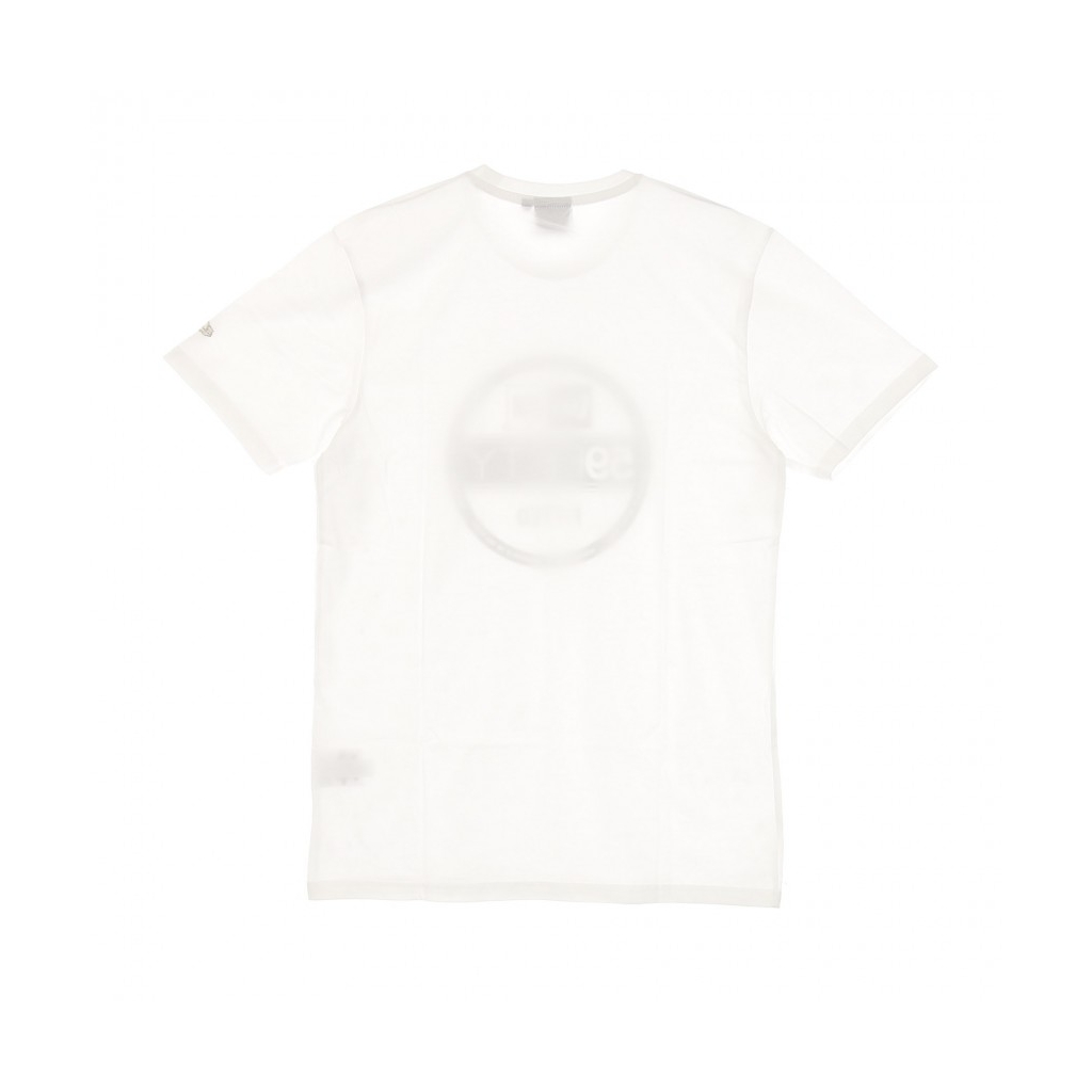 MAGLIETTA NE ESSENTIAL VISOR STICKER TEE WHITE/SILVER