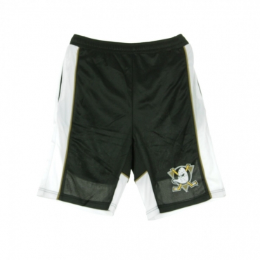 PANTALONCINO TIPO BASKET NHL FRIDAR POLY MESH SHORT ANADUC ORIGINAL TEAM COLORS