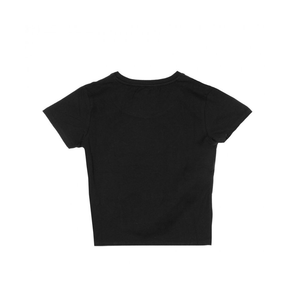 MAGLIETTA CORTA SIGNATURE SHORT TEE BLACK/WHITE