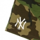 PANTALONE CORTO TUTA MLB LOGO JERSEY SHORT NEYYAN WOODLAND CAMO/WHITE