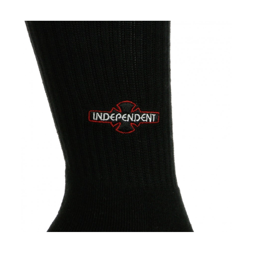 CALZA ALTA OGBC STANDARD EMB SOCK BLACK