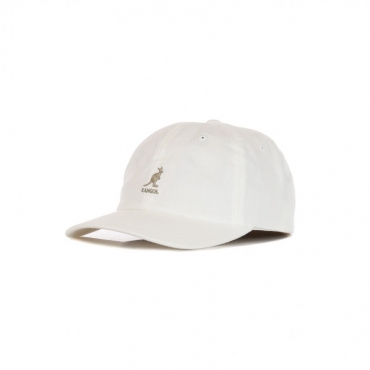 CAPPELLINO VISIERA CURVA WASHED BASEBALL WHITE