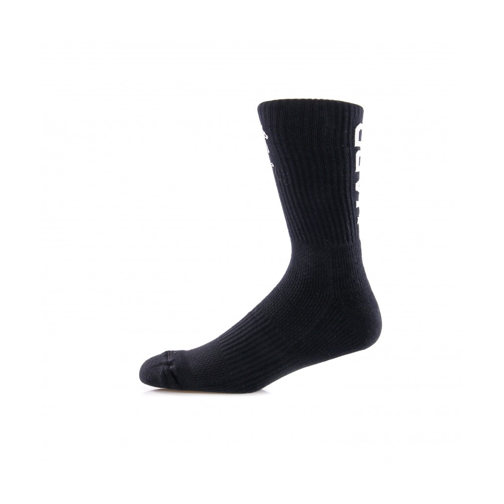 CALZA MEDIA LOGOS HARD COURT SOCKS BLACK