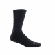 CALZA MEDIA LOGOS HARD COURT SOCKS BLACK/OCHRE