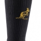 CALZA MEDIA LOGOS HARD COURT SOCKS BLACK/OCHRE