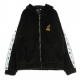 ORSETTO SHERPA COURT JACKET BLACK