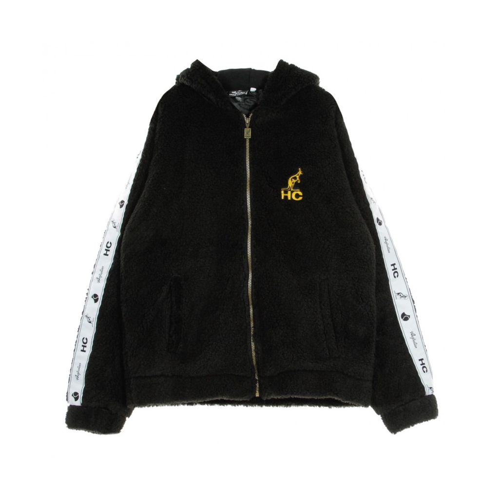 ORSETTO SHERPA COURT JACKET BLACK