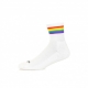 CALZA BASSA RAINBOW PRIDE WHITE