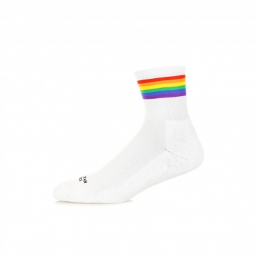 CALZA BASSA RAINBOW PRIDE WHITE