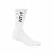 CALZA MEDIA LOGO TENNIS SOCKS WHITE