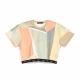 MAGLIETTA CORTA GLEN ASPEN TOP PEACH MULTI