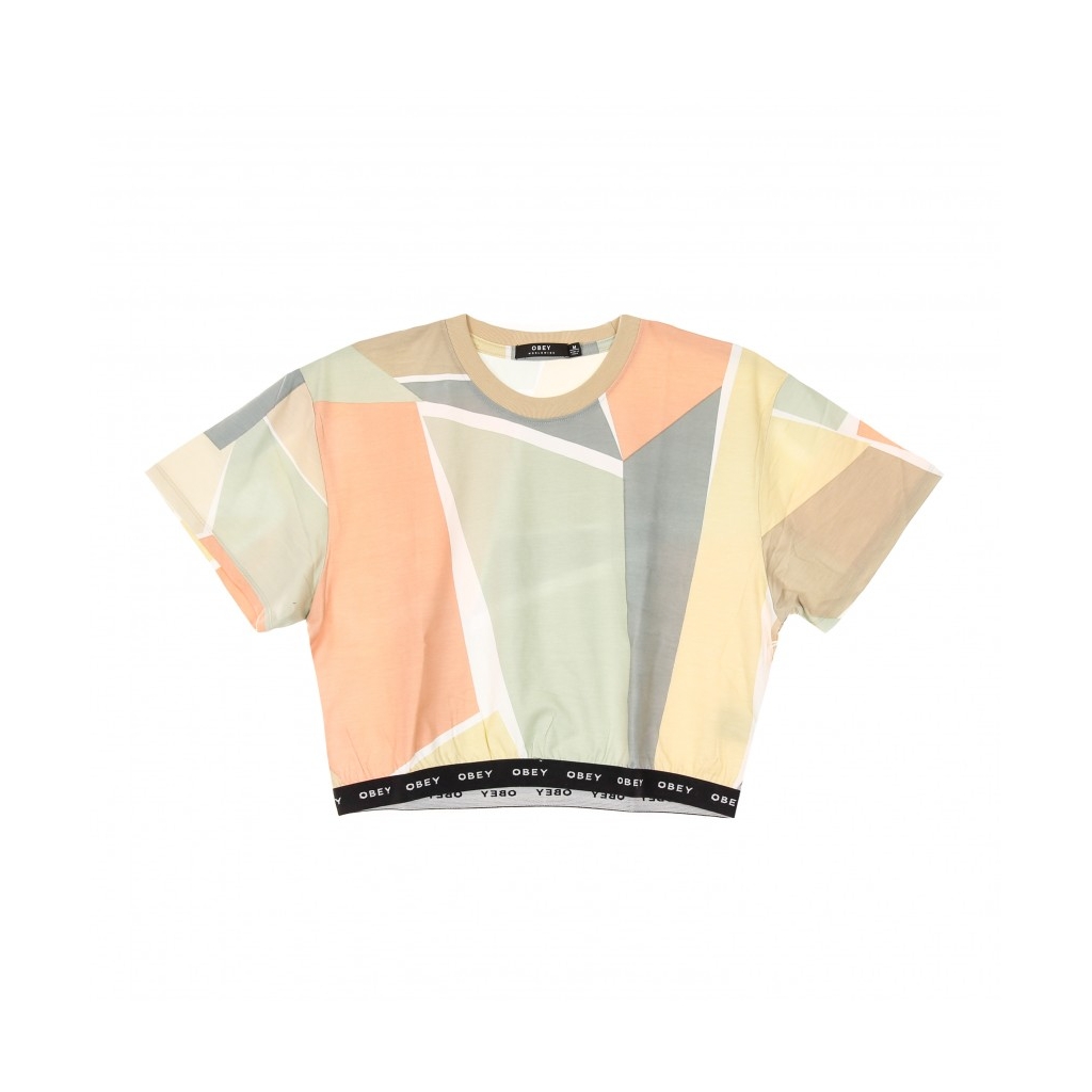 MAGLIETTA CORTA GLEN ASPEN TOP PEACH MULTI