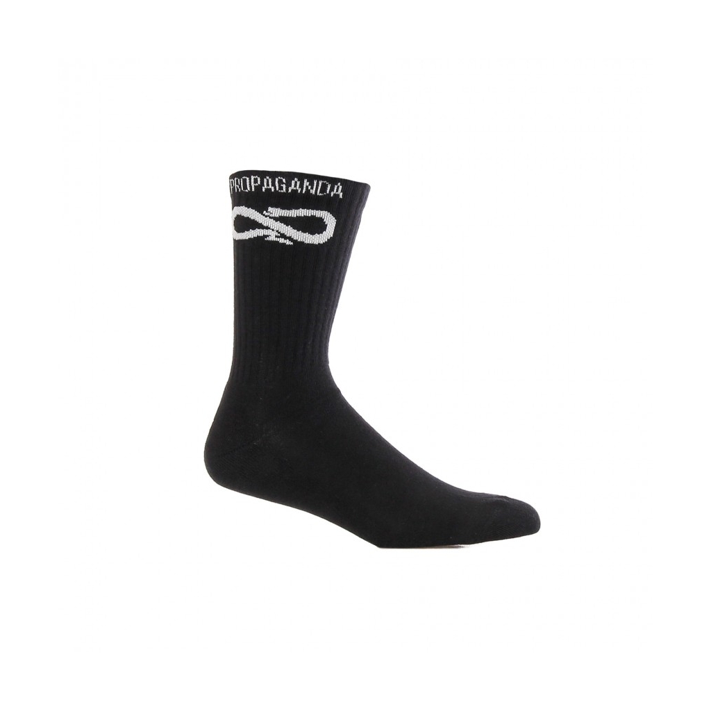 CALZA MEDIA SNAKE SOCKS BLACK