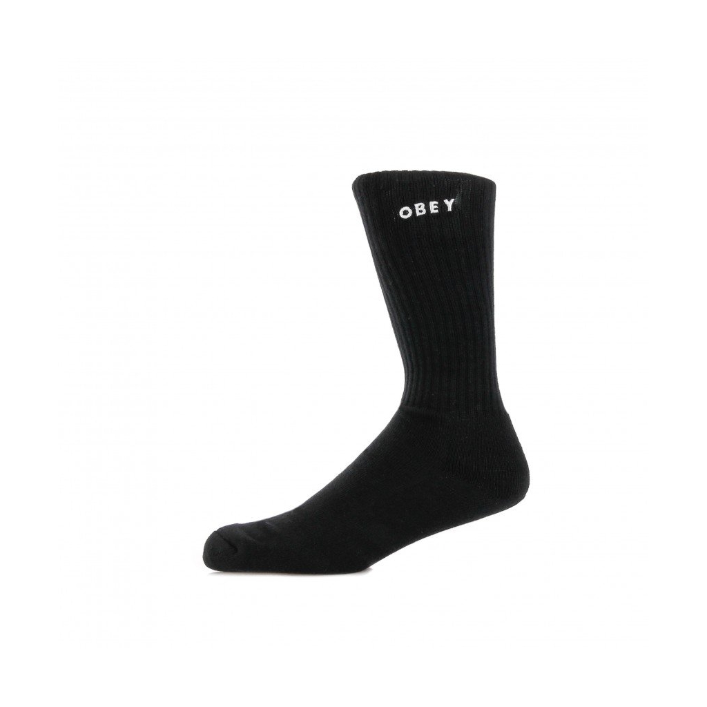 CALZA MEDIA BOLD SOCKS BLACK