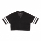 MAGLIETTA CORTA JAINA CROPPED SPORTY TEE BLACK