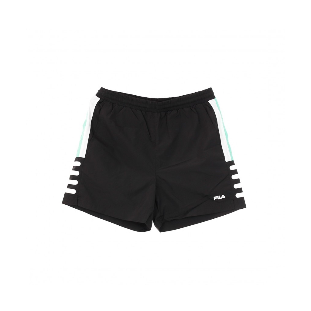 PANTALONCINO ACE WOVEN SHORTS BLACK/BISCAY GREEN/BRIGHT WHITE