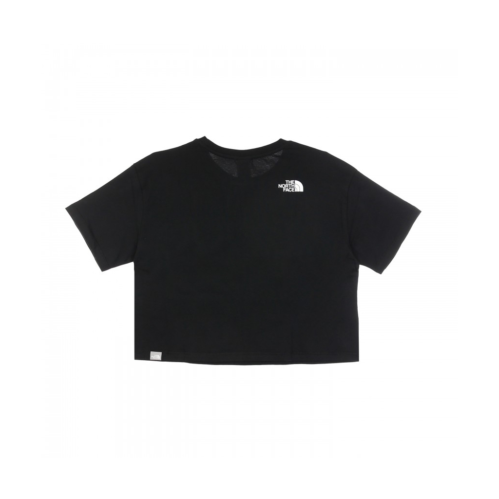 MAGLIETTA CORTA W CROPPED EASY TEE BLACK