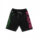 PANTALONE CORTO TUTA LOGO SWEATSHORTS BLACK