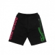 PANTALONE CORTO TUTA LOGO SWEATSHORTS BLACK