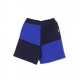 PANTALONE CORTO TUTA BIGCHECK SHORT BLUE/BLACK