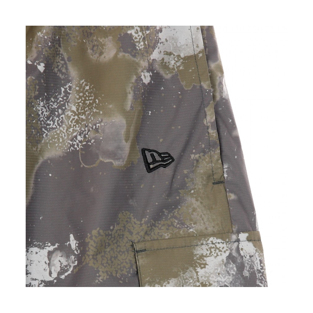 PANTALONE TUTA NE OUTDOOR UTILITY AOP TRACK PANT NEW OLIVE/LASER PRINT