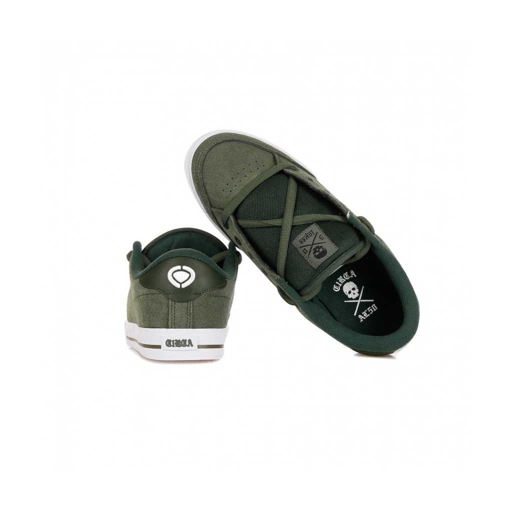 SCARPA BASSA LOPEZ 50 OLIVE/WHITE