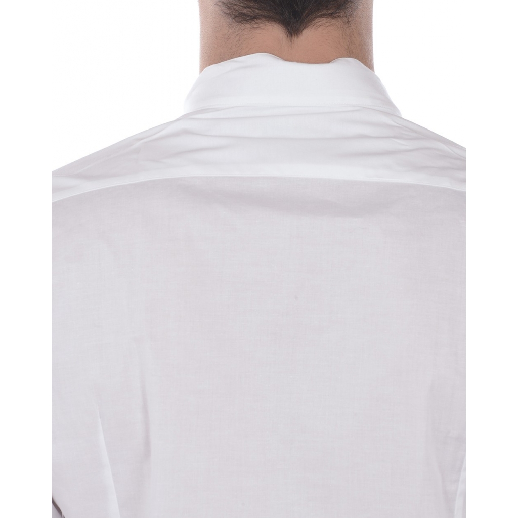 CAMICIA CAMICIA COLLO SMOKING BIANCO