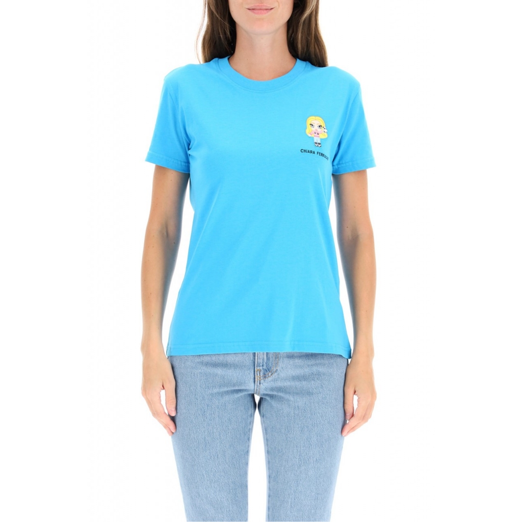 T-SHIRT AZZURRO