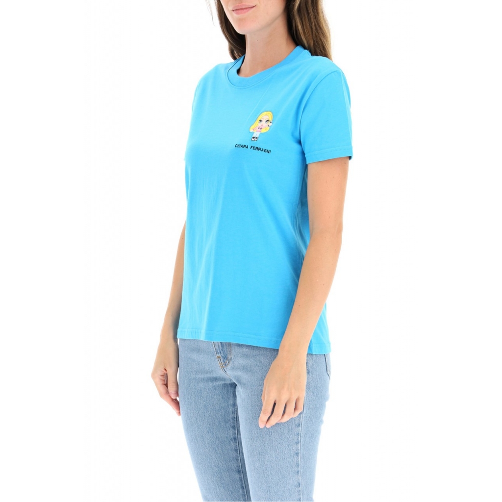 T-SHIRT AZZURRO