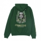 FELPA CAPPUCCIO UOMO DOOM HOOD DARK GREEN