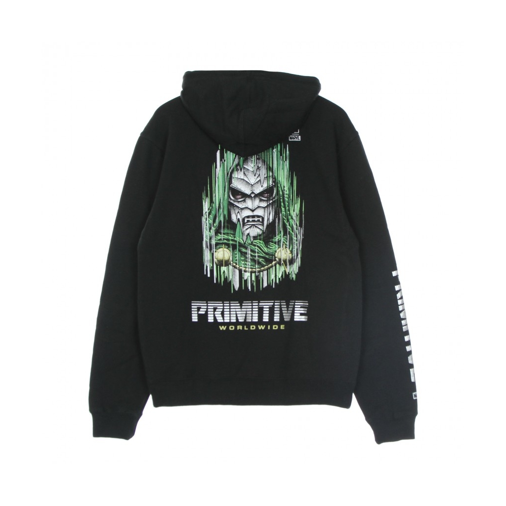 FELPA CAPPUCCIO UOMO DOOM HOOD BLACK