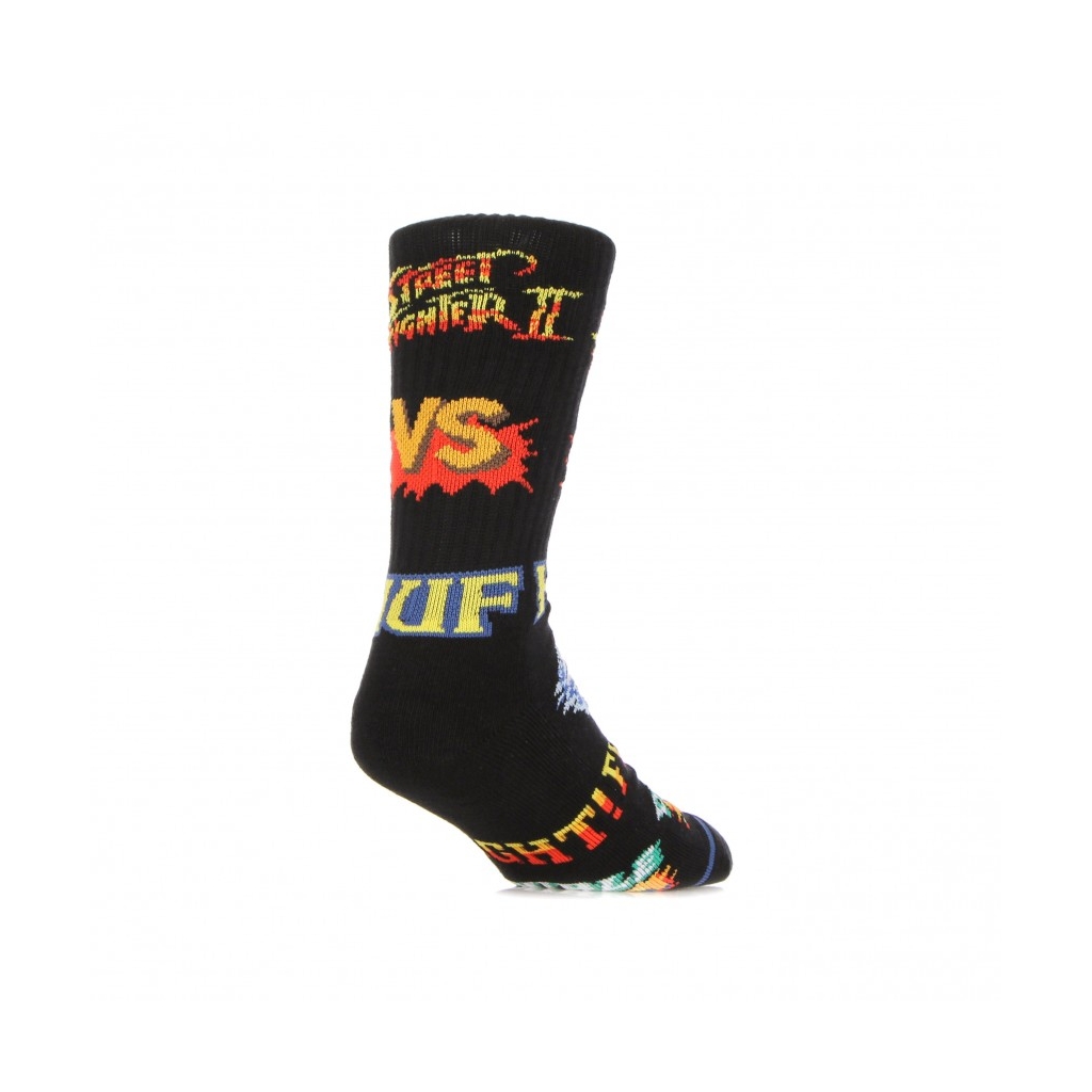 CALZA MEDIA STREET FIGHTER GRAPHIC SOCK BLACK