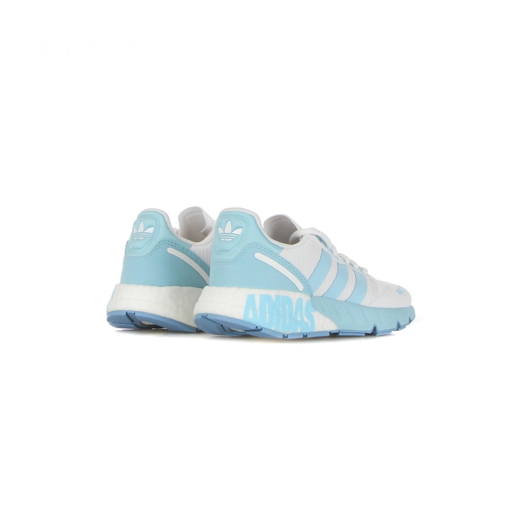 SCARPA BASSA DONNA ZX 1K BOOST W CLOUD WHITE/HAZY SKY/HAZY BLUE