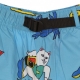 PANTALONCINO UOMO UNDER THE SEA SWIM SHORTS BLUE