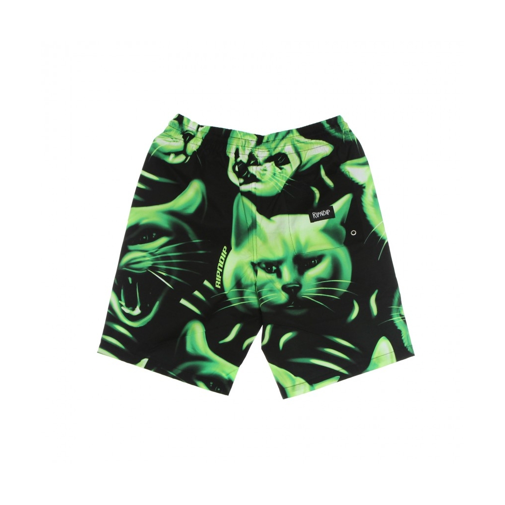 PANTALONCINO UOMO NEON NERM SWIM SHORTS BLACK