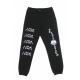 PANTALONE TUTA LEGGERO UOMO STEEL SWEATPANT BLACK