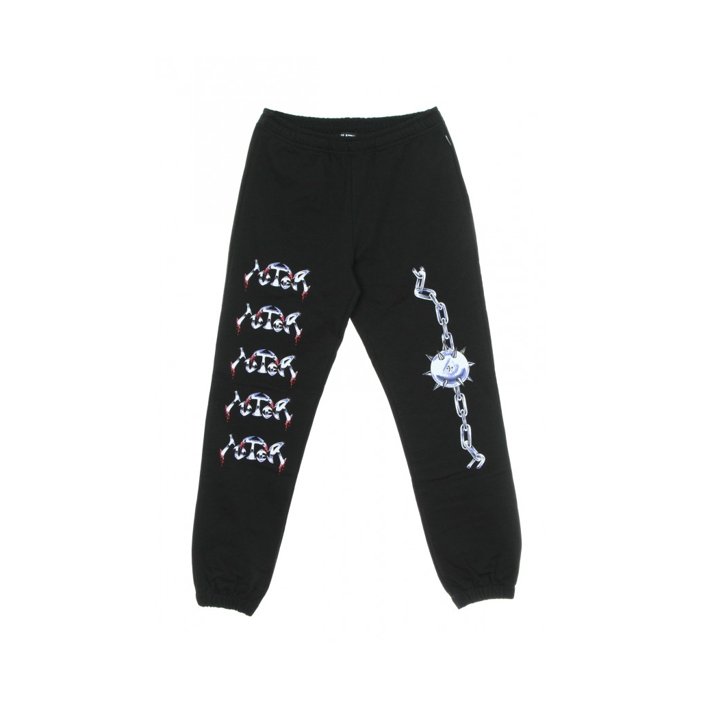 PANTALONE TUTA LEGGERO UOMO STEEL SWEATPANT BLACK