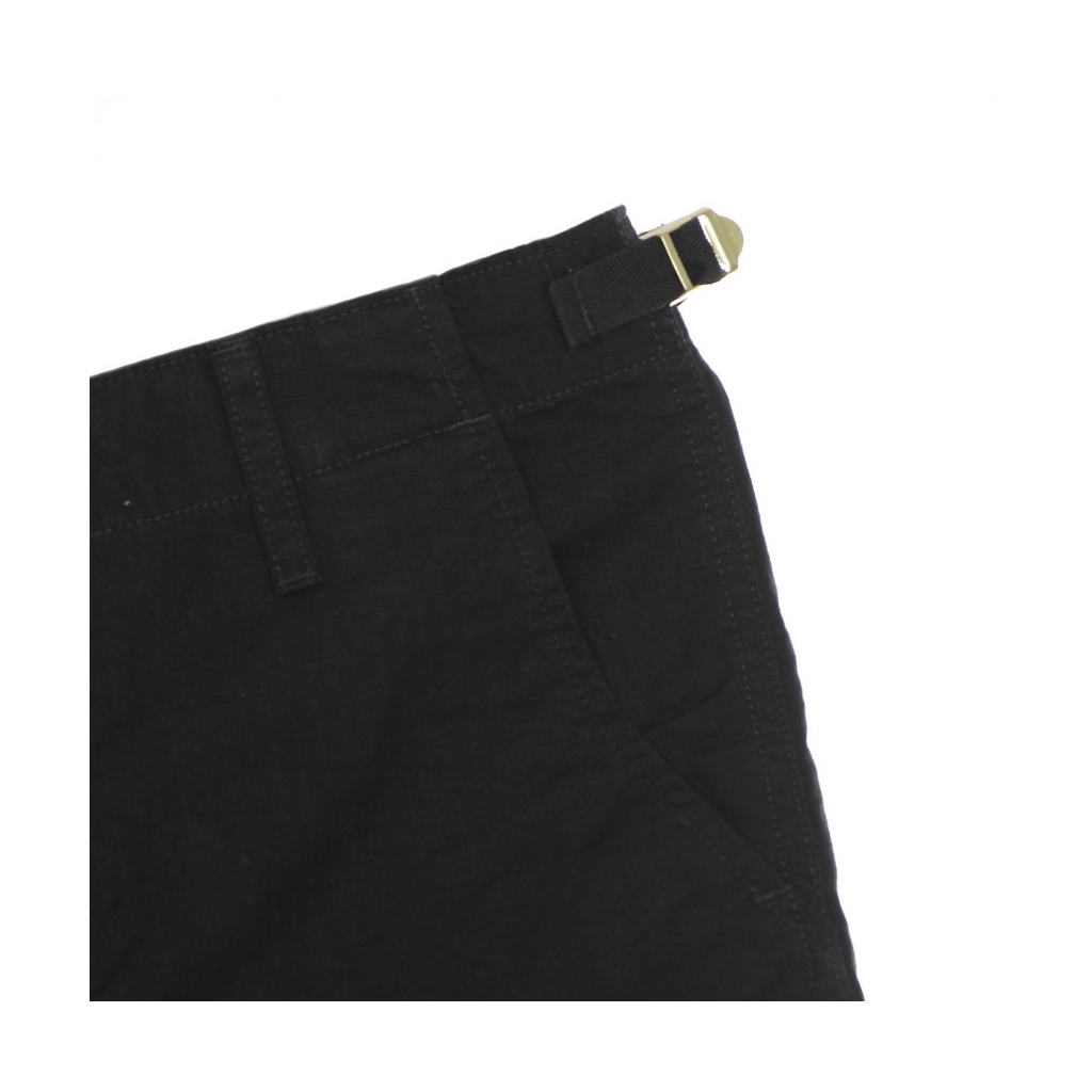 PANTALONE CORTO UOMO AVIATION SHORT BLACK RINSED