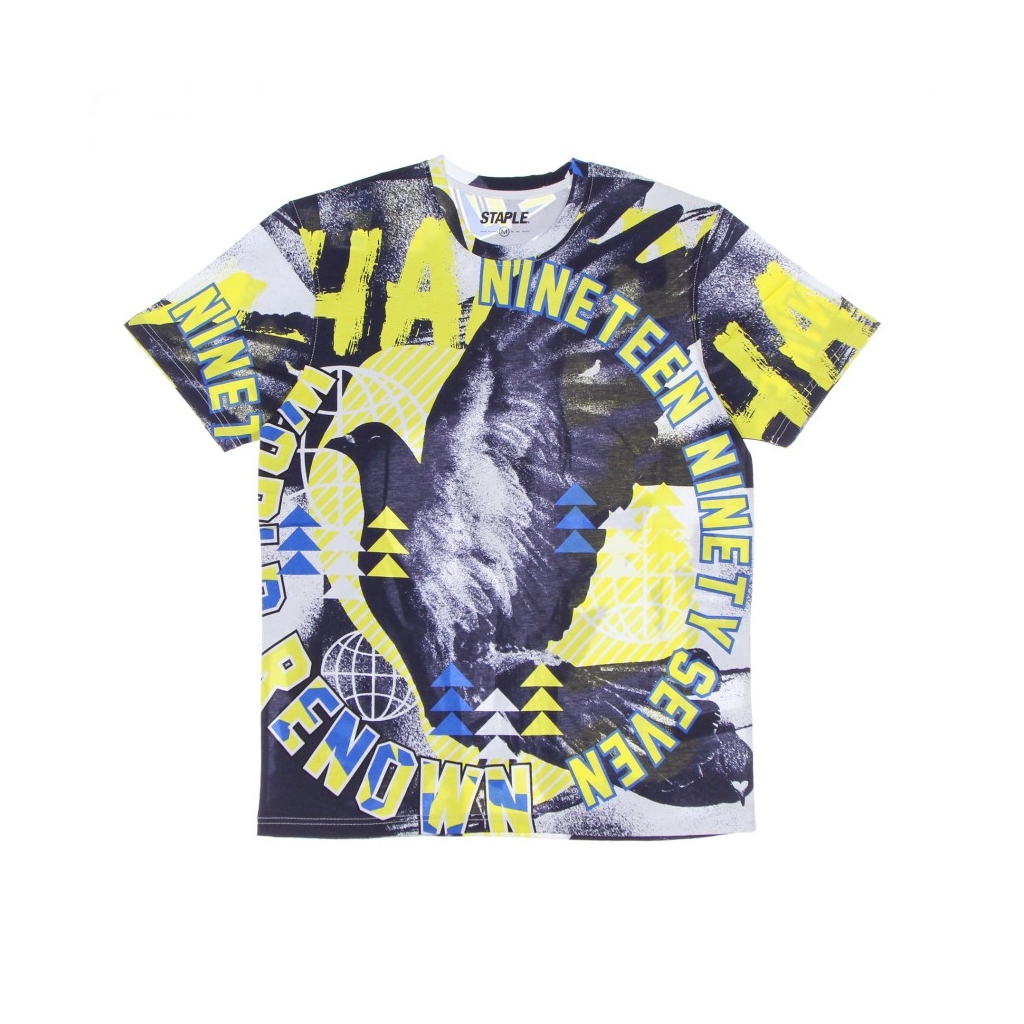 MAGLIETTA UOMO PHOTO PIGEON AOP TEE NAVY