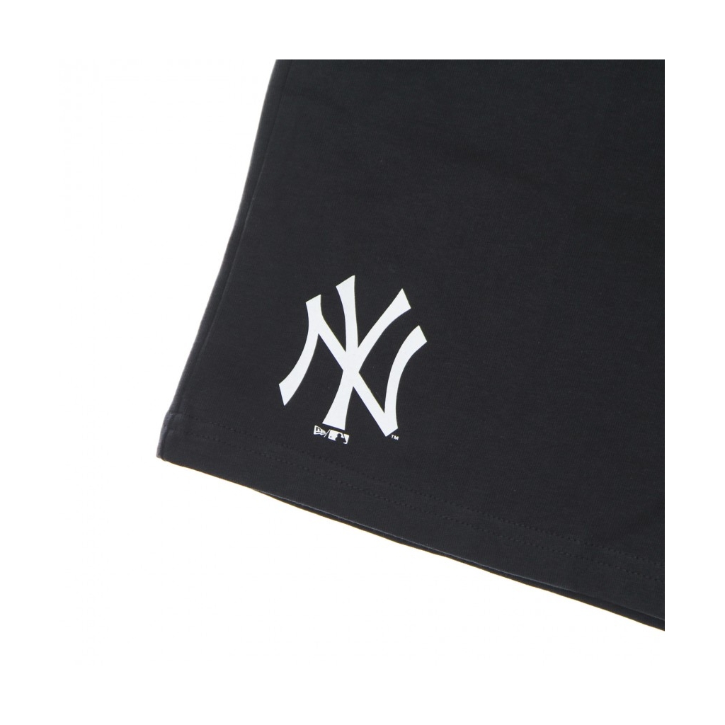 PANTALONE CORTO UOMO MLB LOGO JERSEY SHORT NEYYAN NAVY/WHITE