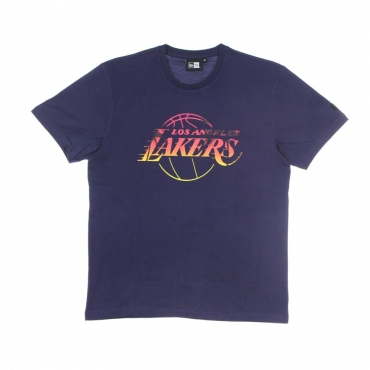 MAGLIETTA UOMO NBA COASTAL HEAT INFILL TEE LOSLAK LIGHT NAVY