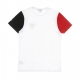 MAGLIETTA UOMO NBA COLOR BLOCK SLEEVE TEE CHIBUL WHITE/FRONT DOOR RED