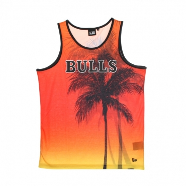 CANOTTA UOMO NBA SUMMER CITY ALL OVER PRINT TANK CHIBUL FRONT DOOR RED